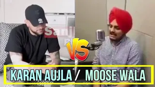 KARAN AUJLA Vs SIDHU MOOSE WALA | Whose Voice Is Better Without Music ?