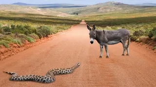 THIS SNAKE MESSED WITH THE WRONG DONKEY
