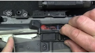 How To Change the AR 15 Dust Cover