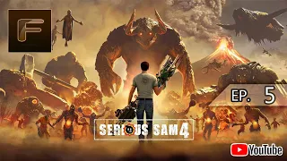 SERIOUS SAM 4 "СЕРЬЕЗНЫЙ СЭМ 4" ➤ ПРОХОЖДЕНИЕ #5 ➤ ЖРЕБИЙ БРОШЕН! ОФИГЕТЬ КАК ХАРДОВО! ТОП МЯСО!  😈