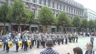 Musique militaire allemande Liège 2014