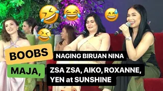 DIBDIB, naging tuksuhan nina Maja, Zsa Zsa, Aiko, Sunshine, Yen, at Roxanne | WILDFLOWER Presscon