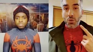 Miles meets Peter B Parker “Watch the hands” (Spider-Man Into the Spider-Verse) Tik Tok Rendition