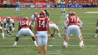 2010 #1 Alabama vs. #10 Arkansas Highlights