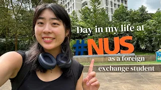 Day in the life of an exchange student at NUS (interviews, classes, events, and more!)