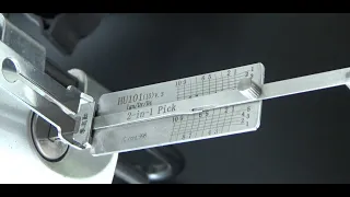 (435) HU101 Lishi Picking & Decoding a Ford High Security Lock