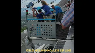 Norway🇧🇻 Oslo Holmenkollen Zip Line 2021 #norway #oslo #norveç #holmenkollen #zipline