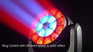 LED Wash Zoom 19x40W Moving Head DJ Lights