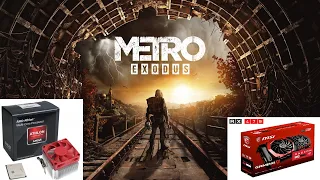 Metro Exodus: RX470 AthlonX4 860K Benchmark FPS TEST