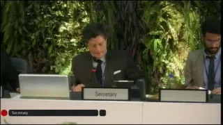 Day 2 UNEA-3: Plenary (National Statements) - English Language