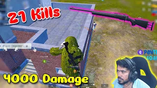 Raj 21 Solo Kills Nearly 4000 Damage | Full Fire at END of the Match🔥