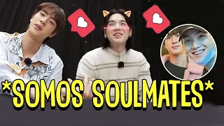 BTS Jin Y Suga son Almas gemelas eternas (BTS Momentos Divertidos)