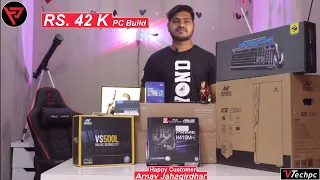 42,000 Rs Full PC Build | Asus Prime H410M-E | Intel Core i3 | VTechPc