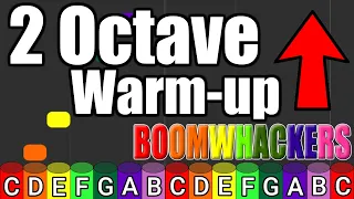 2 Octave Warm-up Ascending | Boomwhackers