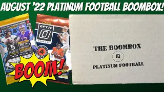 Big Rookie Pull! August 2022 Platinum Football Boombox Opening!