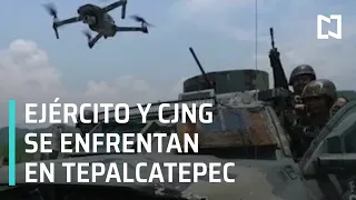 Ejército y Guardia Nacional se enfrenta con el CJNG tras emboscada en Tepalcatepec - En Punto