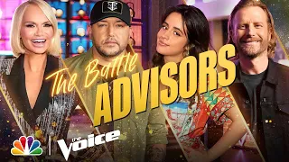 Teams Kelly, Ariana, Legend and Blake Have Their Amazing Advisors - The Voice 2021