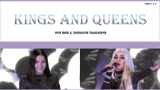 Ava Max & Daneliya Tuleshova - Kings and Queens (AGT 2020, live version, lyric audio)