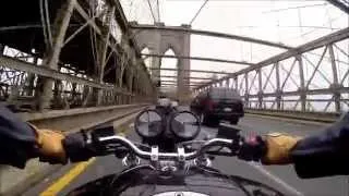 Ducati Monster Manhattan to Brooklyn over Brooklyn Bridge Ride