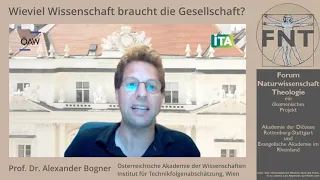 Bogner: Wieviel Wissenschaft braucht die Gesellschaft?