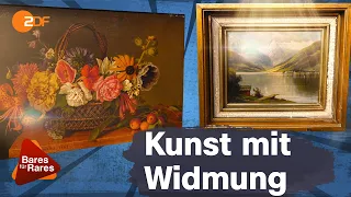 Ölgemälde von 1862 und 1942! Blumenstillleben und See-Motiv | Bares für Rares