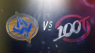 GGS vs 100 - NA LCS Week 4 Day 2 Match Highlights (Spring 2018)