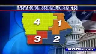 New Iowa Redistricting Map Released