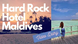 Hard Rock Hotel Maldives- Video Diary including room tour