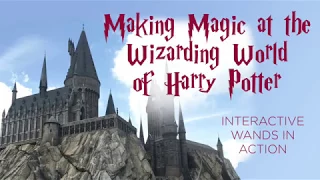 Interactive Wands at Wizarding World of Harry Potter Orlando