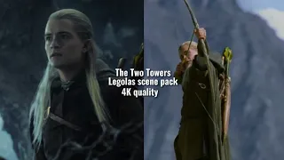 4K Legolas scene pack || The Two Towers LOTR