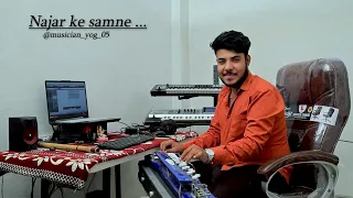 Najar ke samne Jigar ke pass || नजर के सामने || benjo cover by Yogesh kushwah @kumarsanu1821