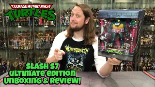 Slash Super 7 TMNT Ultimates Unboxing & Review!