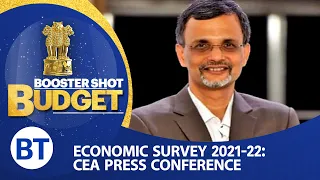 Finance Ministry briefing on the Economic Survey 2021-22 | #BoosterShotBudget