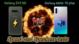 Galaxy S10 5G VS Galaxy Note 10 plus 5G. Speed and Speakers tests (2021) S10 5G still wins?