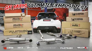 GR Yaris ULTIMATE Exhaust Test! - GPF Delete, Milltek, HKS, Fujitsubo, Remus, Martelius, Scorpion!