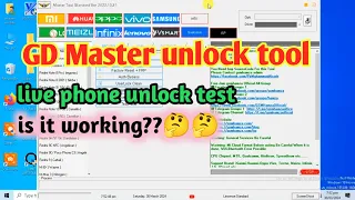 GH Master unlock tool | xiaomi, vivo, oppo, tecno, samsung free frp unlock tool