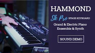 #Hammond SK Pro Stage Keyboard Organ | Piano, Ensemble & Synth | Demo