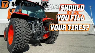 PROS and CONS of Tire Ballast For Your Tractor