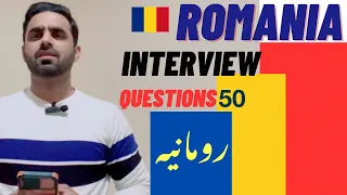 Romania work permit update| Embassy interview questions 2023.