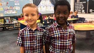 Kid Tells Mom He Has a Twin At School. When She Sees A Photo Of Them, She Breaks Down!