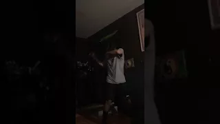 MAN TRIPPING BALLS DOES INSAIN NUNCHUCK MOVES WHILE LISTING TO RICK AND MORTY PSYTRANCE