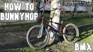 HOW TO BUNNY HOP ! КАК СДЕЛАТЬ БАНИХОП НА БМХ! КАК НАУЧИТЬСЯ ПРЫГАТЬ НА БМХ! BMX УРОК #2 !