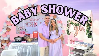 OUR FIRST BABY SHOWER!! 🎀✨ | WE GOT EMOTIONAL! 😭💗