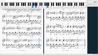Imagine (J. Lennon) #154 piano tutorial (ŚREDNIA-MEDIUM)