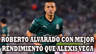 Roberto Alvarado Con Mejor Rendimiento Que Alexis Vega Siendo Considerado El Mejor Jugador De Chivas