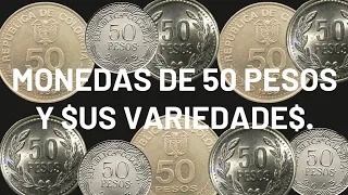 MONEDA$ DE 50 PE$OS - MUY BUSCADA$