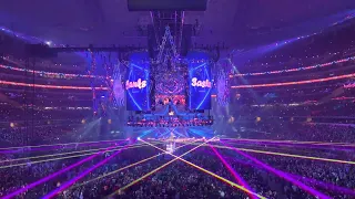 Naomi & Sasha Banks Special Entrance Wrestlemania 38