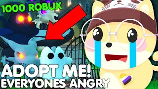 😡EVERYONES ANGRY BECAUSE OF THIS NEW HALLOWEEN PETS UPDATE!👀🔥(HUGE DRAMA!) ADOPT ME ROBLOX