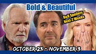 Bold and The Beautiful 2-Weeks Spoilers: Oct 23 to Nov 3: Finn & Steffy Reunite #boldandbeautiful
