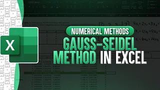 Gauss-Seidel Method In Excel